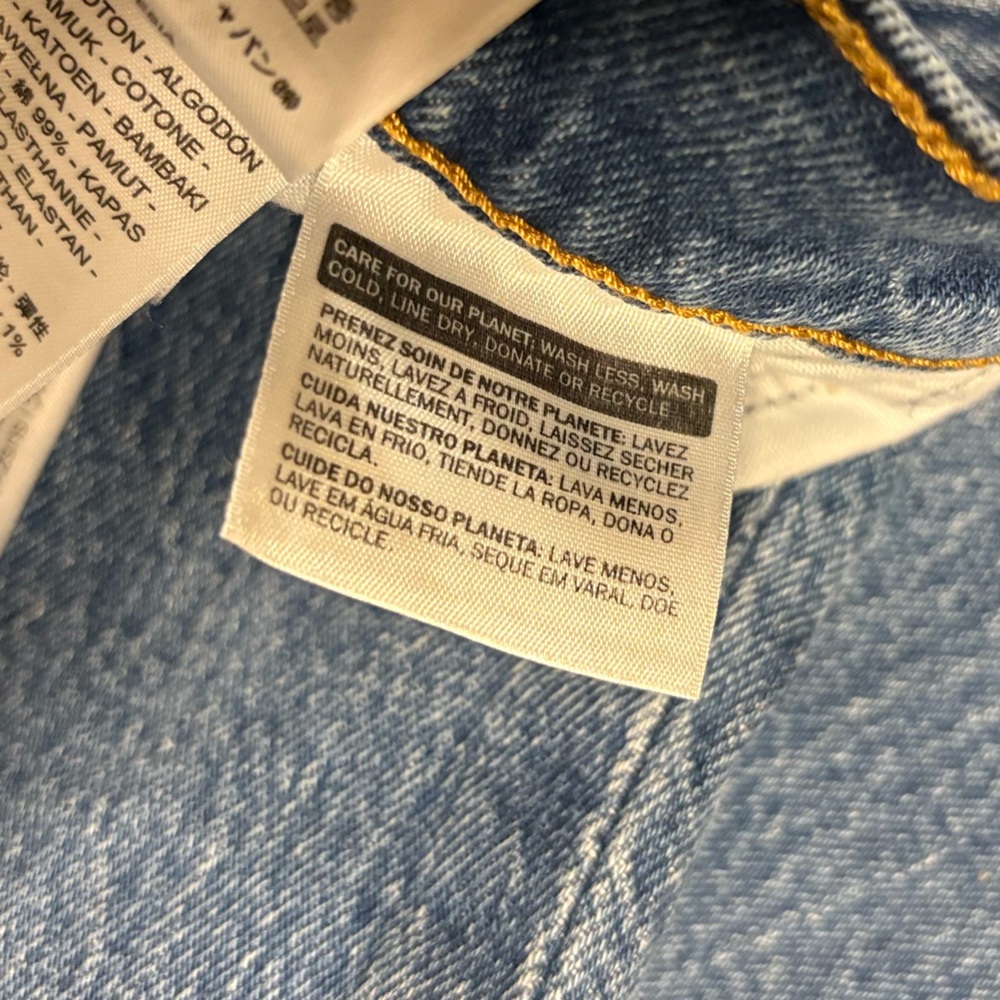 NWOT Levi's Medium Wash Wedgie Icon Fit Straight Leg Jeans - Picture 7 of 14